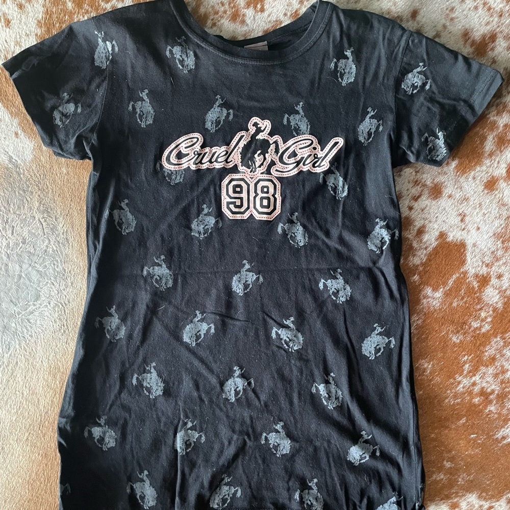 Cruel Girl Bucking Horse tee small
